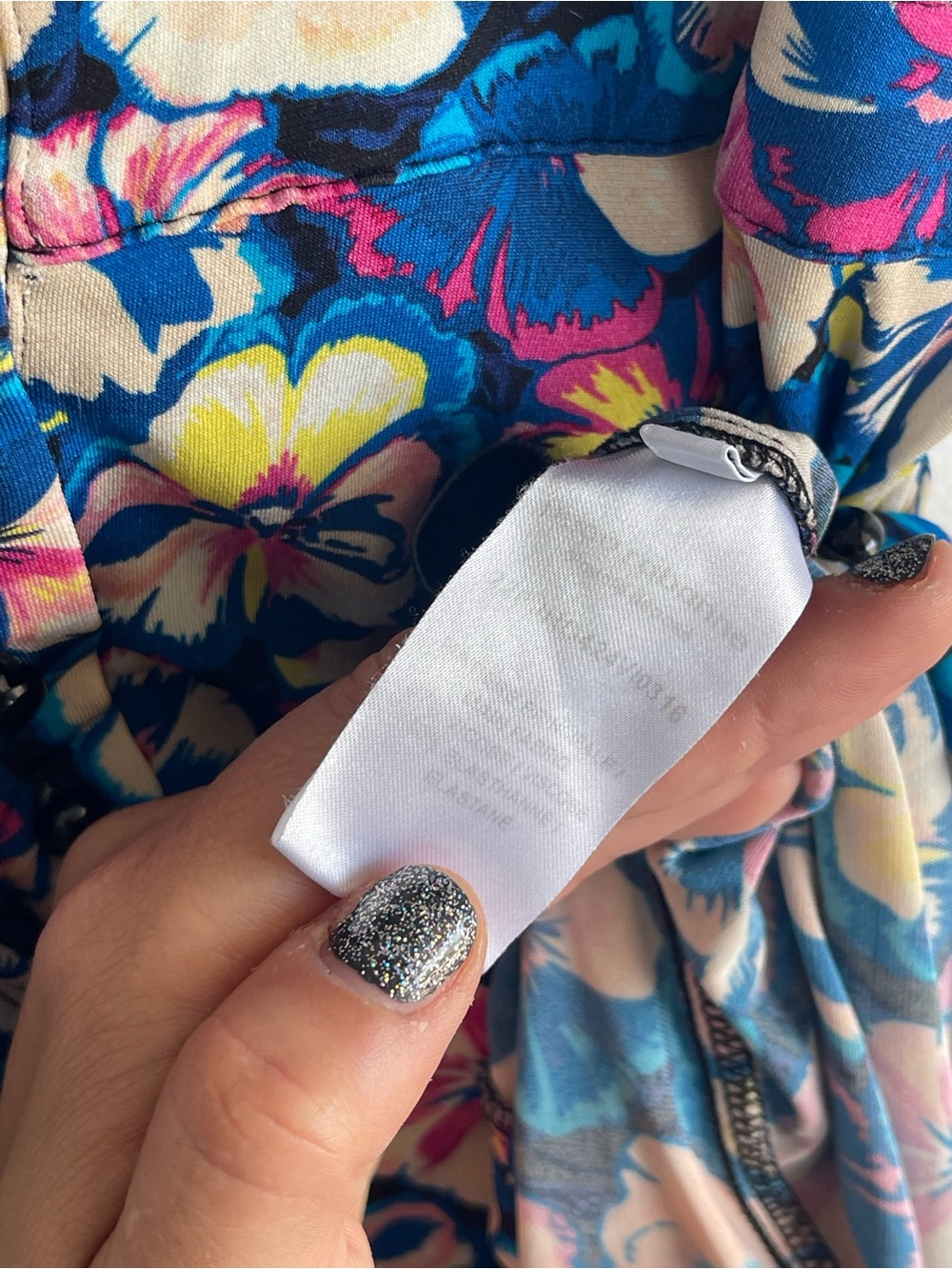Paco Rabanne Multicolor Floral Midi Dress - Picture 6 of 10